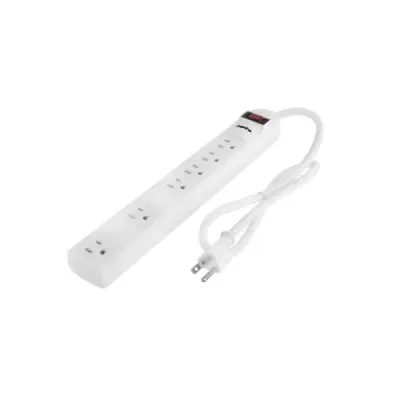 Multitoma De 6 Contactos (4+2) Fulgore Con Supresor 270 J