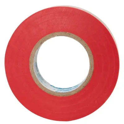 Cinta De Aislar Roja 18 Metros Fulgore 19 Mm X 0.18 Mm