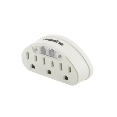 Multitoma Con 3 Contactos Fulgore Para Pared Con Indicador