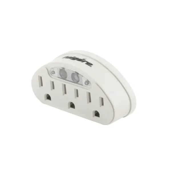 Multitoma Con 3 Contactos Fulgore Para Pared Con Indicador (FU0589)