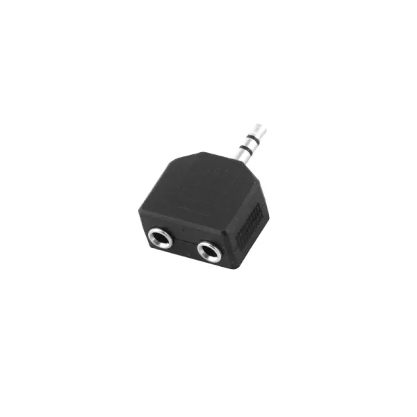 Conector Para Audífonos 1 A 2 Fulgore Con Cuerpo Plástico (FU0637)