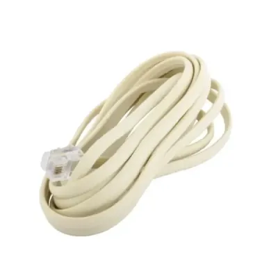 Cable Para Teléfono De 4.5 M Fulgore Resistente Y Flexible