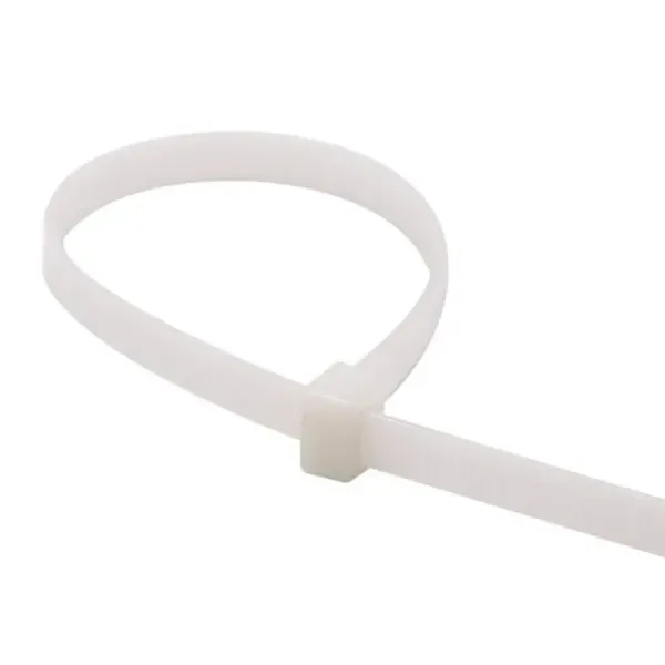 25 Amarres Cinchos Plásticos 46 Cm Fulgore Blancos 23 Kg (FU0788)