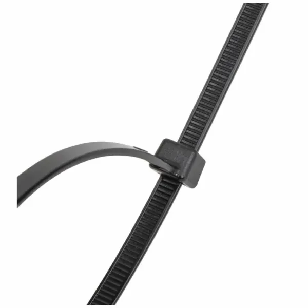 25 Amarres Cinchos Plásticos 51 Cm Fulgore Negros 23 Kg (FU0792)