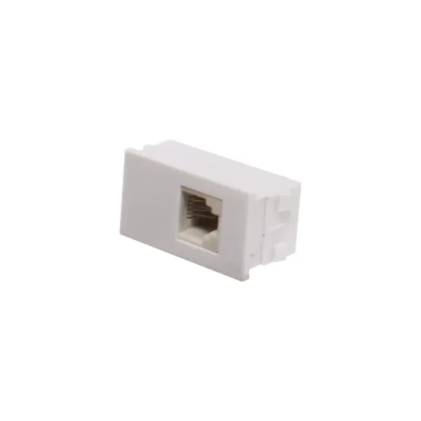 Conector Para Teléfono De 4 Hilos Fulgore En Policarbonato (FU0898)