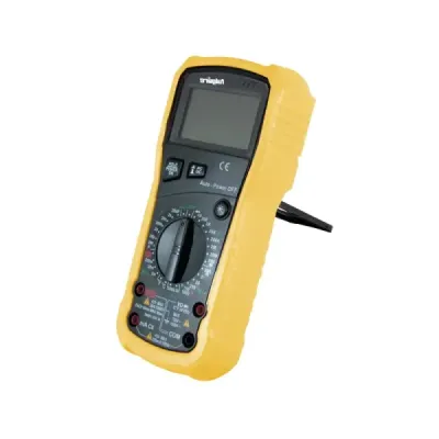 Multímetro Digital Profesional Fulgore Con Soporte Y Funda