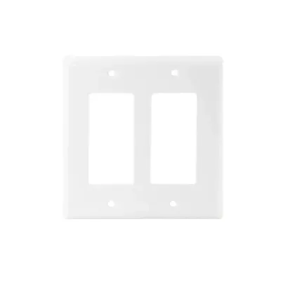 Tapa Plástica De 2 Ventanas En Abs Fulgore Línea Decor