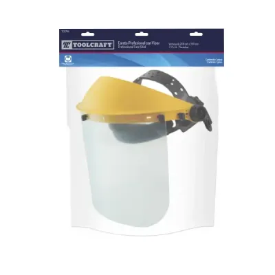 6 Caretas Protectora Facial Ajustable Toolcraft Con Ratchet