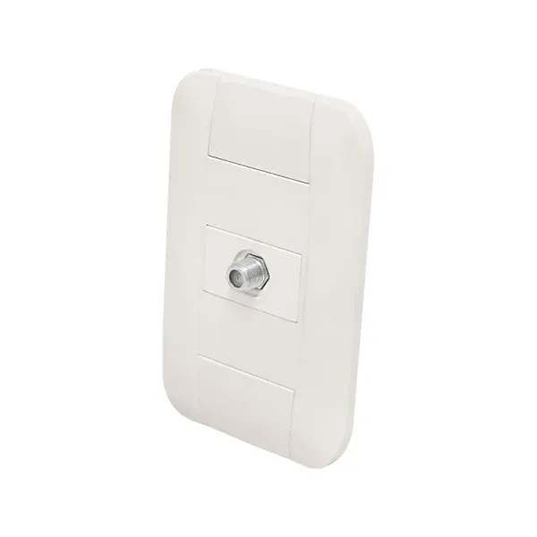 Toma Conexión De Pared Para Televisión Fulgore Línea Clásica (FU1455)