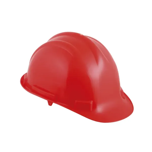Casco De Seguridad Rojo Toolcraft Con Correa Ajustable (TC0796)
