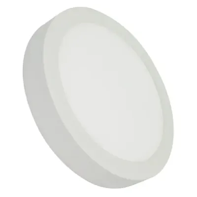 Panel Led Luz Blanca 6 W Fulgore Redondo De Sobreponer