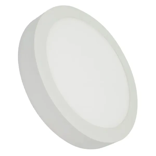 Panel Led Luz Blanca 6 W Fulgore Redondo De Sobreponer (FU1728)