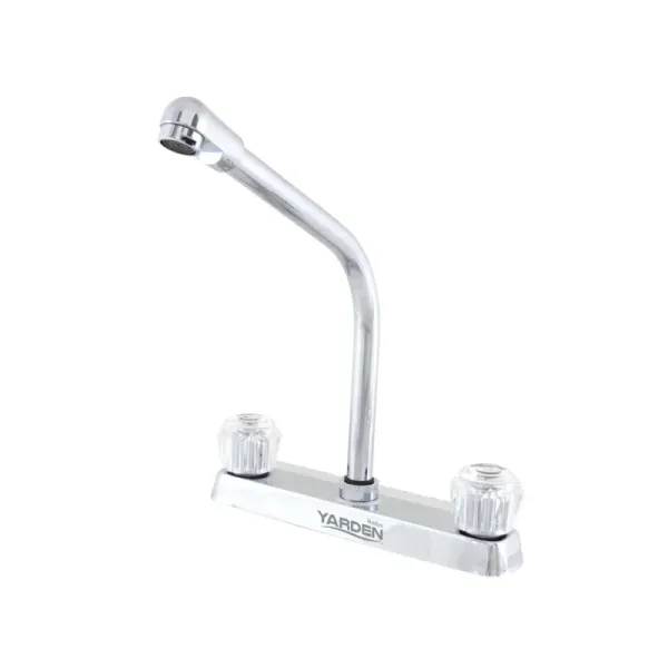 Grifería Para Lavaplatos Llave Acrilica Yarden Cuello Cobra (YD0011)