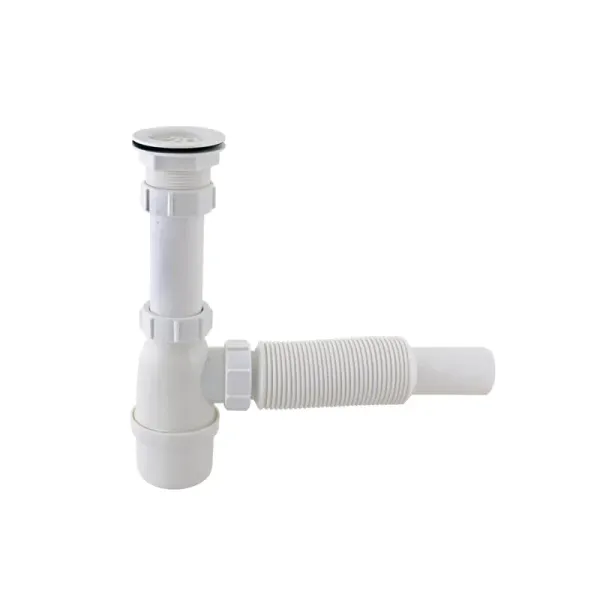 Sifón Botella Flexible De 1.1/2' Yarden Para Lavaplatos (YD0068)