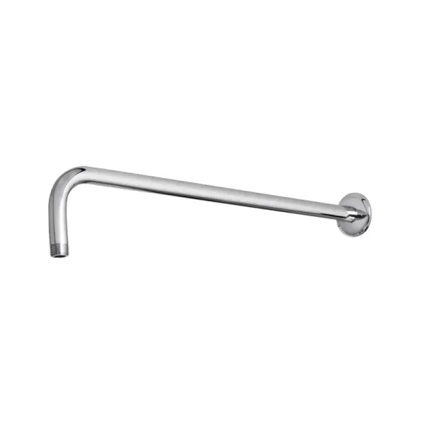 Brazo De Regadera En L Con Chapetón Yarden Acero Inoxidable (YD0152)