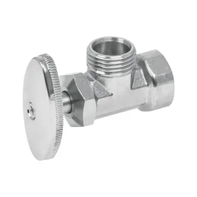 Llave Angular Para Ducha 1/2' Yarden Sin Contratuerca