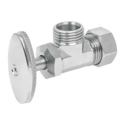 Llave Angular Para Ducha 1/2' Yarden Tipo Barril