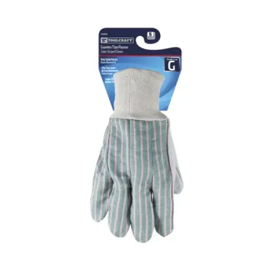 Guantes De Tela Y Carnaza Unitalla Toolcraft Tipo Payaso