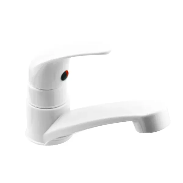 Llave Individual Abs Para Lavamanos Yarden Color Blanco (YE0068)