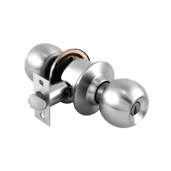 Chapa Para Baño Tipo Bola Topforge Cromo Mate (PF0041)