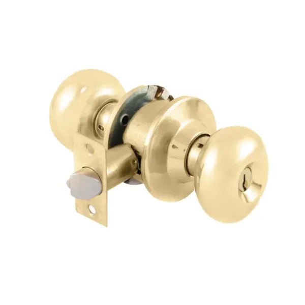 Chapa Para Entrada Tipo Ovalado Topforge Latón Brillante (PF0051)