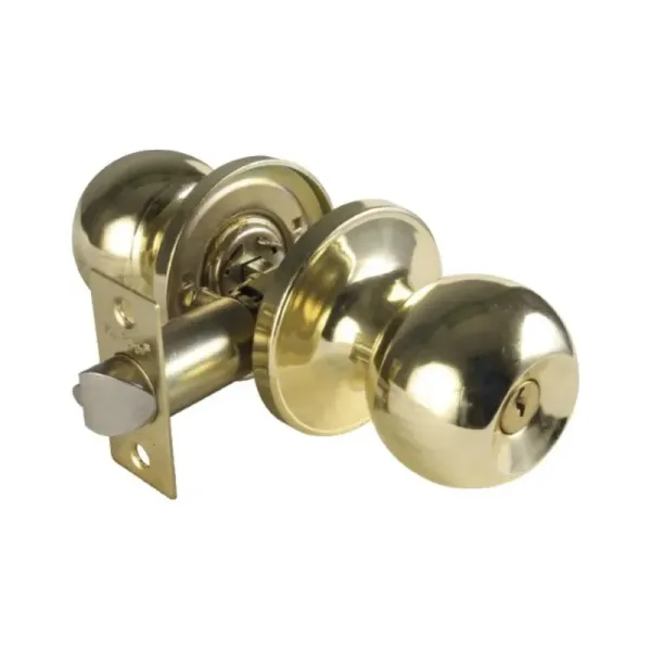 Chapa Para Baño Tipo Tubular Topforge Latón Brillante (PF0089)