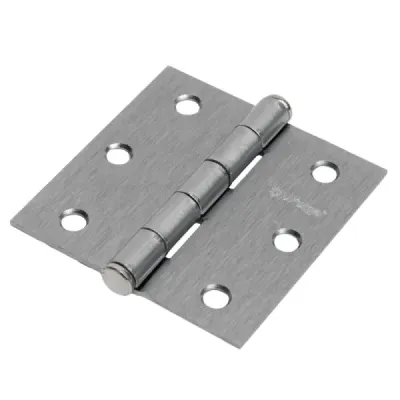 10 Bisagras Cuadradas 2.1/2' Topforge En Cromo Mate