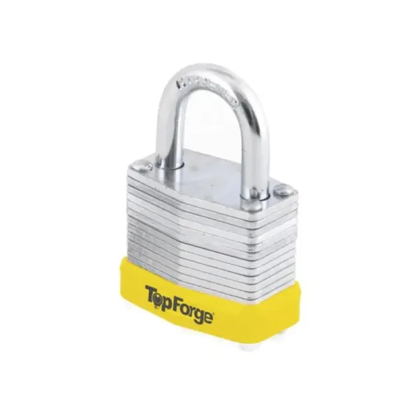 Candado Corto Laminado 40 Mm Topforge Resistente Al Corte (PF0137)