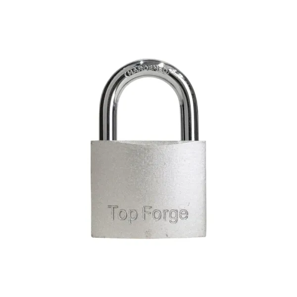 Candado Corto De Hierro 40 Mm Topforge En Color Gris (PF0185)