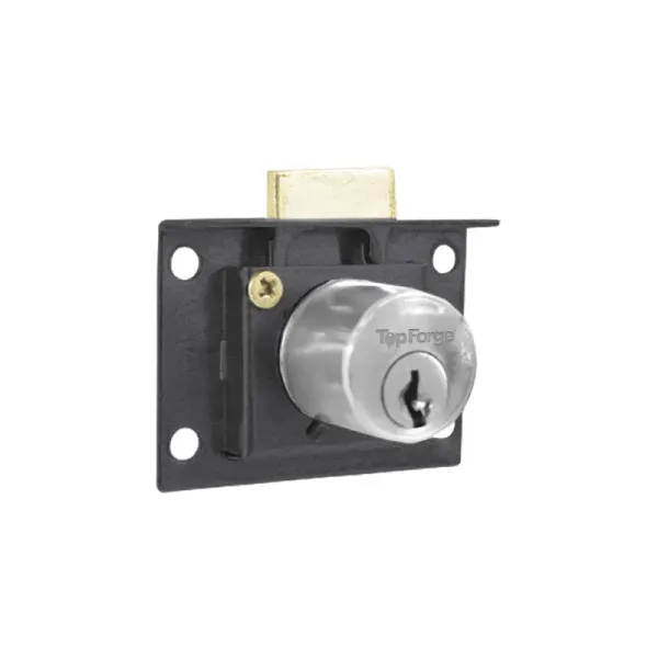 Chapa Vertical Para Mueble Topforge Acabado Cromado (PF0238)