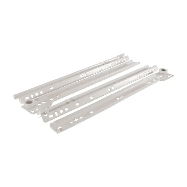 2 Guías Extensión Para Cajones 60 Cm Topforge Color Blanco (PF0247)