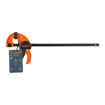 Prensa De Ajuste Rápido 12", Largo 19", Capacidad 75 Kg Truper