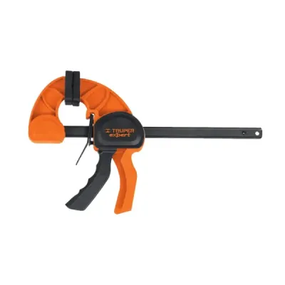 Prensa De Ajuste Rápido 6", Largo 14", Capacidad 165 Kg Truper