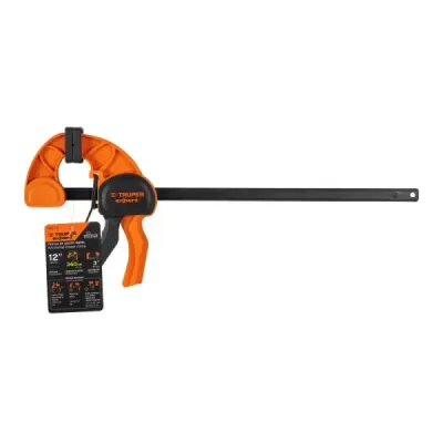 Prensa De Ajuste Rápido 12", Largo 20", Capacidad 165 Kg Truper