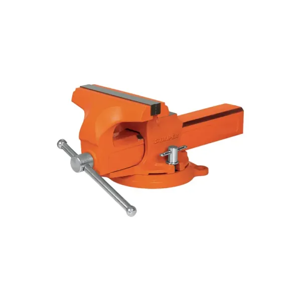 Prensa De Banco Profesional Tipo Europeo Giratoria De 4" Truper (TA-4-L - 100199)