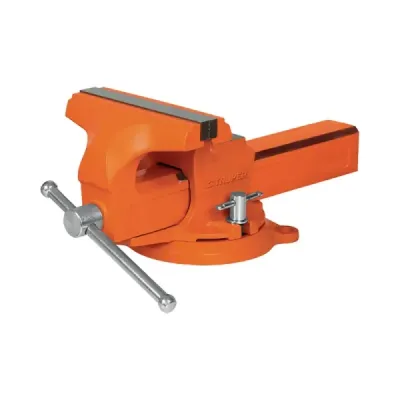 Prensa De Banco Profesional Tipo Europeo Giratoria De 6" Truper