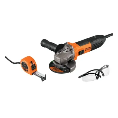 Combo De Pulidora 4.1/2" 850 W Ergo-Pro, Gafas Y Flexómetro Truper