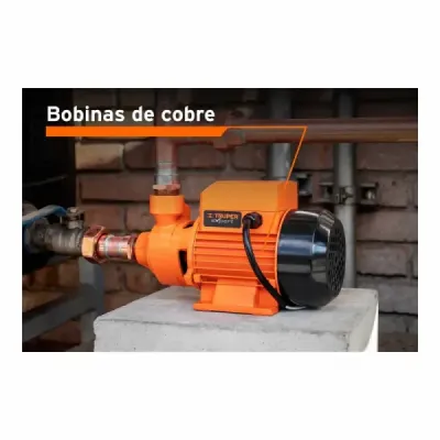 Motobomba Bomba Eléctrica Periférica De 1/2 Hp, 45 Metros Truper