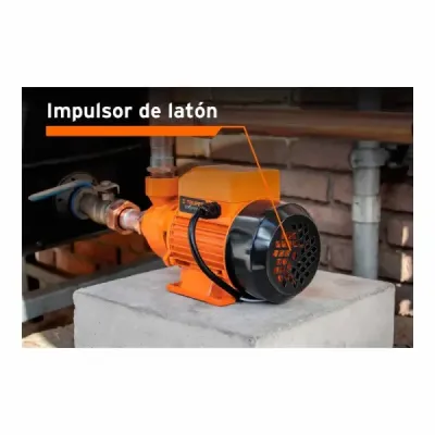 Motobomba Bomba Eléctrica Periférica De 1/2 Hp, 45 Metros Truper