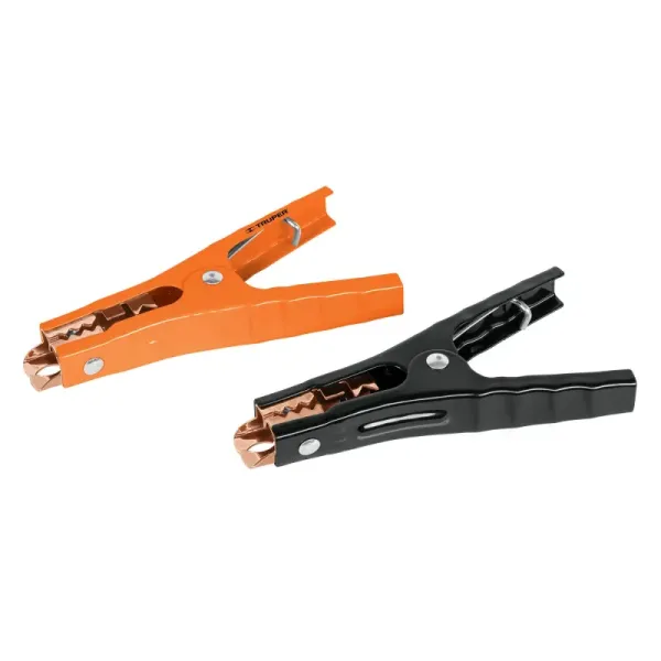 Set Pinzas Caimán Cable De Arranque 6awg 400a Truper (CAIMAN-T - 100777)