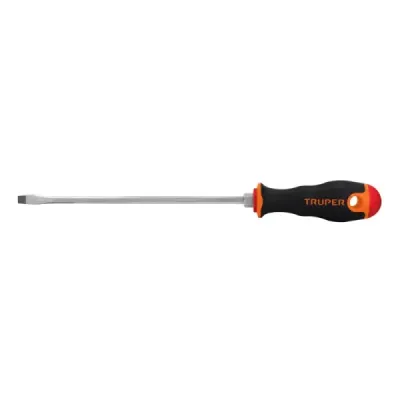Destornillador De Pala 1/4" X 8", Uso Profesional Truper