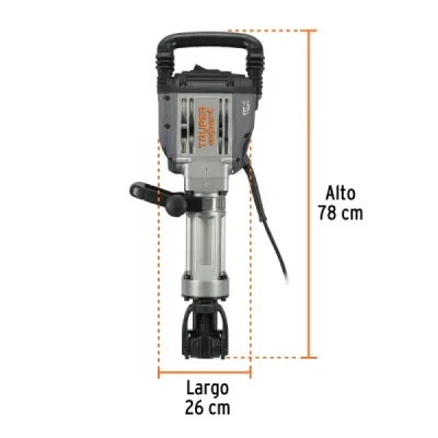Martillo Demolición 1600 W 55 J Industrial Truper Expert
