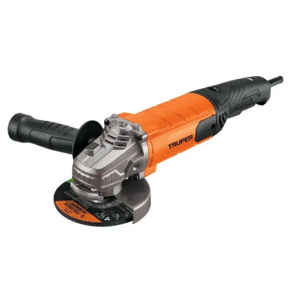 Pulidora Angular De 4.1/2" Profesional 1.100 W, 12.000 Rpm Truper (ESMA-45110 - 100902)