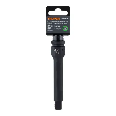 Extensión De Impacto Largo 5", Cuadrante 1/2" Profesional Truper