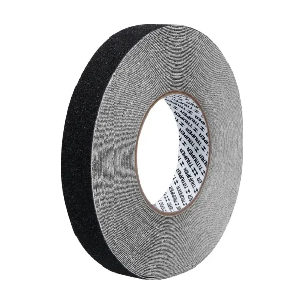 Cinta Antideslizante Negra De 18 M X 25 Mm Con Adhesivo Truper (CIA-118N - 101443)
