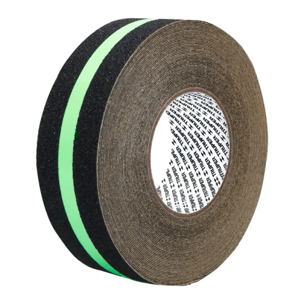 Cinta Antideslizante Fluorescente 18 M X 50 Mm Con Adhesivo Truper (CIA-218L - 101451)