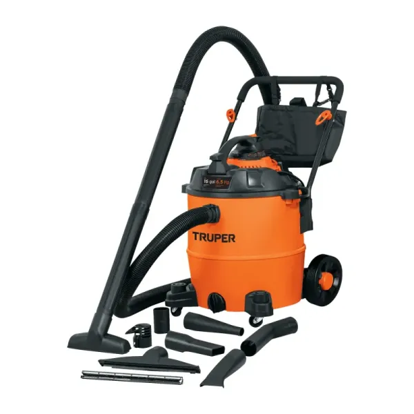 Aspiradora Sopladora 4850 W 60 L Truper Sólidos Y Líquidos (ASP-16S - 101522)
