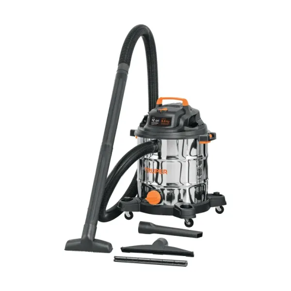 Aspiradora Sopladora 4100 W 45 L Truper Acero Inoxidable (ASP-12X - 101524)