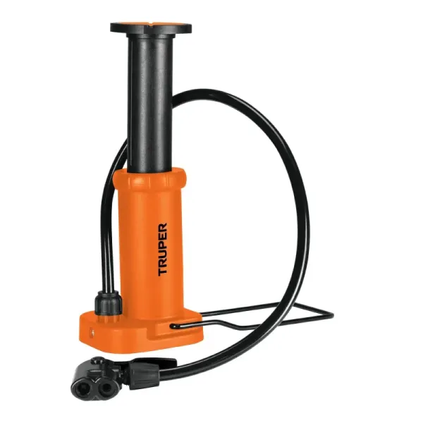 Bomba De Pedal Para Balones Bicicletas E Inflables 60 Psi Truper (BOPE-60 - 101667)