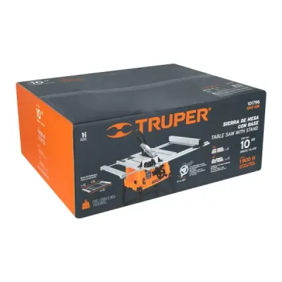 Sierra De Mesa De 10", 2.1/2 Hp Con Accesorios Incluidos Truper